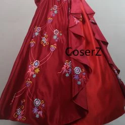 Elena Of Avalor Costume For Adults, Princess Elena Costume, Princess Elena Dress Embroidery Style