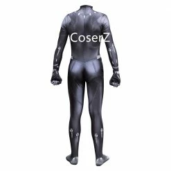 Coserz Black Panther Costume, T'Challa Wakanda King Cosplay Costume Jumpsuit Zentai Mask