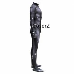Coserz Black Panther Costume, T'Challa Wakanda King Cosplay Costume Jumpsuit Zentai Mask