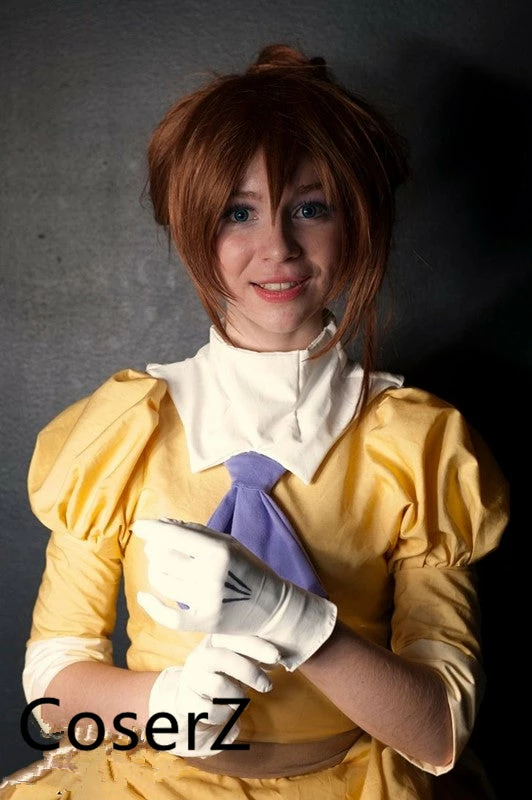 Coserz Promotion Tarzan And Jane Porter Costume, Jane Dress Cosplay Costume With Gloves 6 Coserz Promotion Tarzan And Jane Porter Costume, Jane Dress Cosplay Costume With Gloves