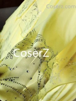 2017 Movie Beauty And The Beast Princess Belle Dress, Belle Costume Halloween Costume