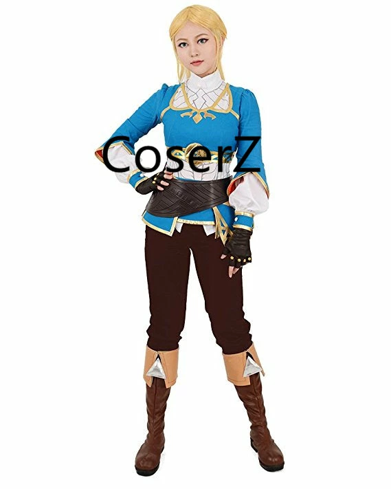 Coserz The Legend Of Zelda Breath Of The Wild Princess Zelda Costume Cosplay Halloween Costume