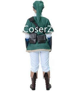 Coserz Promotion The Legend Of Zelda Link Cosplay Costume, Green Link Costume Only