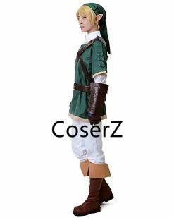 Coserz Promotion The Legend Of Zelda Link Cosplay Costume, Green Link Costume Only