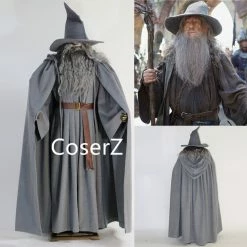 Coserz Custom The Lord Of The Ring Gandalf Cosplay Costume Gandalf Costume Halloween The Lord Of The Rings