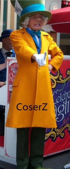 Coserz The Mad Hatter Costume, The Mad Hatter Cosplay Costume For Adult Promotion