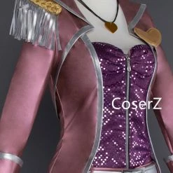 Coserz Promotion Ahri Cosplay Costume The Nine-Tailed Fox Popstar Purple Costume 10 Coserz Promotion Ahri Cosplay Costume The Nine-Tailed Fox Popstar Purple Costume