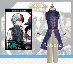 Coserz Promotion My Hero Academia Cosplay Costume, Todoroki Shoto Prince Costume, Boku No Hero Academia Todoroki Costume