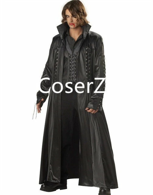 Coserz Promotion Halloween Costume For Men, Vampire Costume Movie Cosplay Costume 3 Coserz Promotion Halloween Costume For Men, Vampire Costume Movie Cosplay Costume