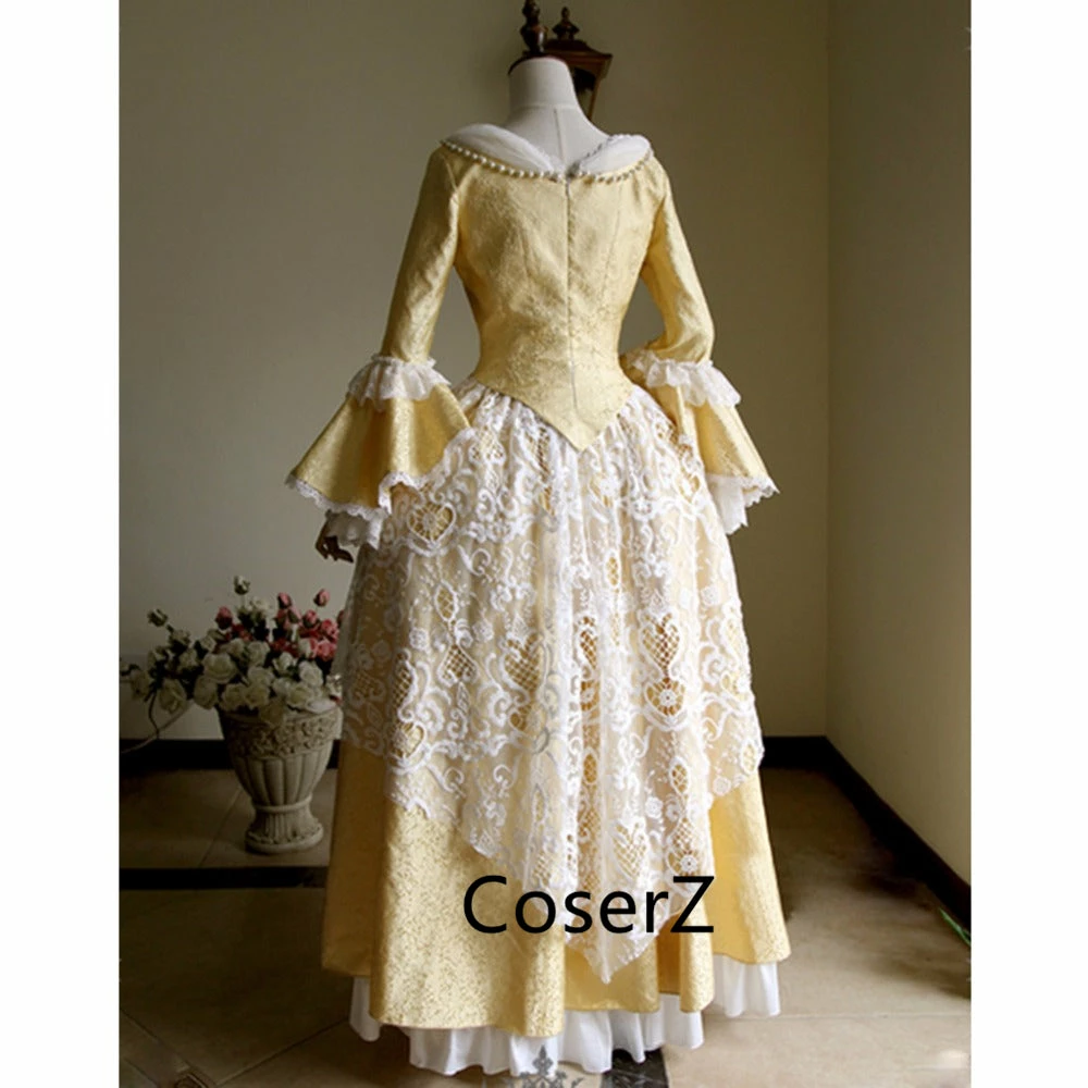 Coserz Promotion Custom Victorian Elegant Gothic Aristocrat 18th Century Women Adult Wedding Cosplay Costume