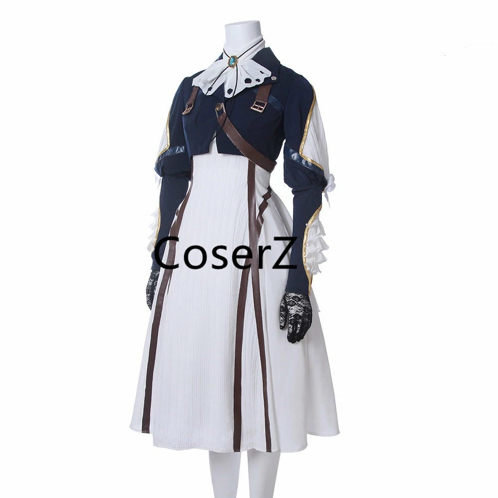 Coserz Promotion Violet Evergarden Auto Memory Doll Cosplay Costume Outfit 6 Coserz Promotion Violet Evergarden Auto Memory Doll Cosplay Costume Outfit