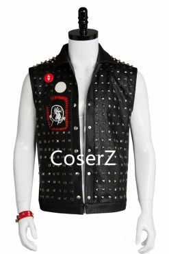 Coserz Watch Dogs 2 Cosplay Costume Wrench I Am Dedsec Shawn Baichoo Vest Jacket Promotion