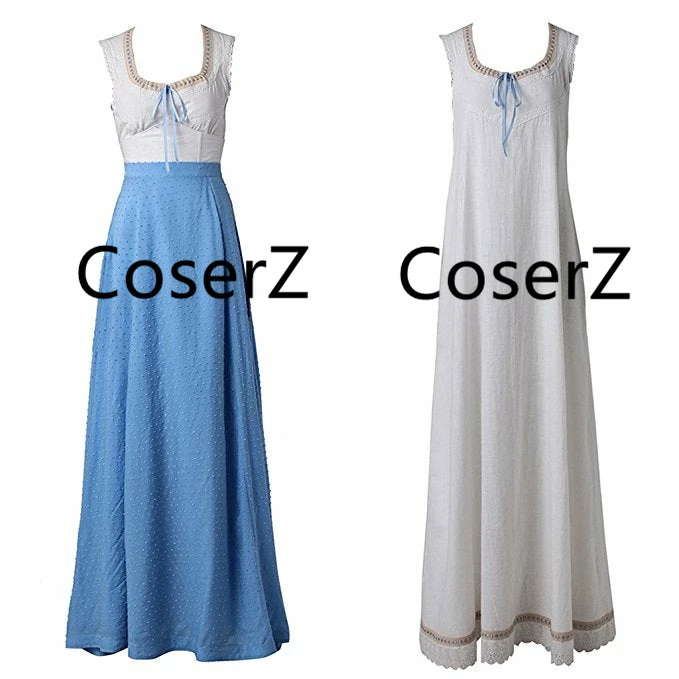 Coserz Westworld Dolores Dress, Westworld Dolores Abernathy Cosplay Costume 7 Coserz Westworld Dolores Dress, Westworld Dolores Abernathy Cosplay Costume