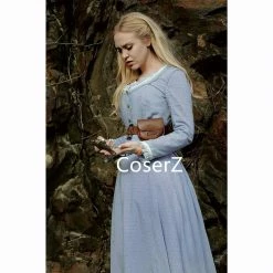 Coserz Westworld Dolores Dress, Westworld Dolores Abernathy Cosplay Costume 11 Coserz Westworld Dolores Dress, Westworld Dolores Abernathy Cosplay Costume