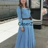 Coserz Westworld Dolores Dress, Westworld Dolores Abernathy Cosplay Costume 2 Coserz Westworld Dolores Dress, Westworld Dolores Abernathy Cosplay Costume