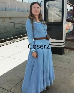 Coserz Westworld Dolores Dress, Westworld Dolores Abernathy Cosplay Costume