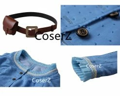 Coserz Westworld Dolores Dress, Westworld Dolores Abernathy Cosplay Costume 15 Coserz Westworld Dolores Dress, Westworld Dolores Abernathy Cosplay Costume