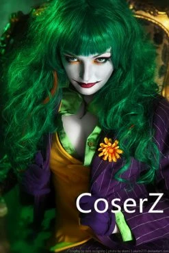 Coserz Women's Joker Costume Women Joker Jack Cosplay Costume Full Outfits