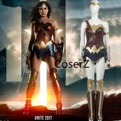 Coserz Custom Made Wonder Woman Costume For Adult, Wonder Woman Cosplay Costume Suit