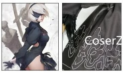 Coserz Nier Automata 2B Cosplay Costume Yorha Disguise Costume Dress