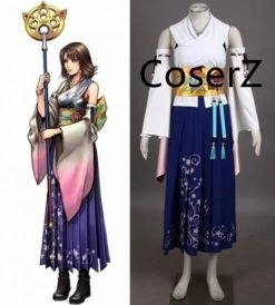 Coserz Final Fantasy X Yuna Cosplay Yuna Costume Halloween Costume Promotion
