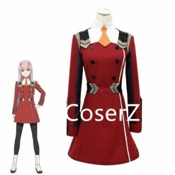 Coserz Promotion Anime DARLING In The FRANXX Cosplay Costume Zero Two Brand Costume Full Sets