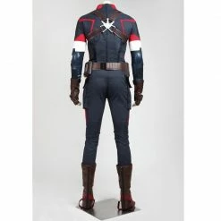 Comic Avengers: Age Of Ultron Captain America Steve Rogers Cosplay Costume Deluxe 14 Comic Avengers: Age Of Ultron Captain America Steve Rogers Cosplay Costume Deluxe