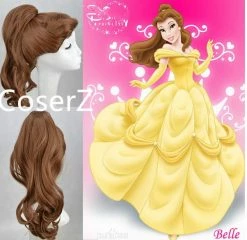 Princess Belle Cosplay Wig