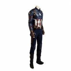 Comic Captain America 3 Civil War Captain America Cosplay Costume Deluxe