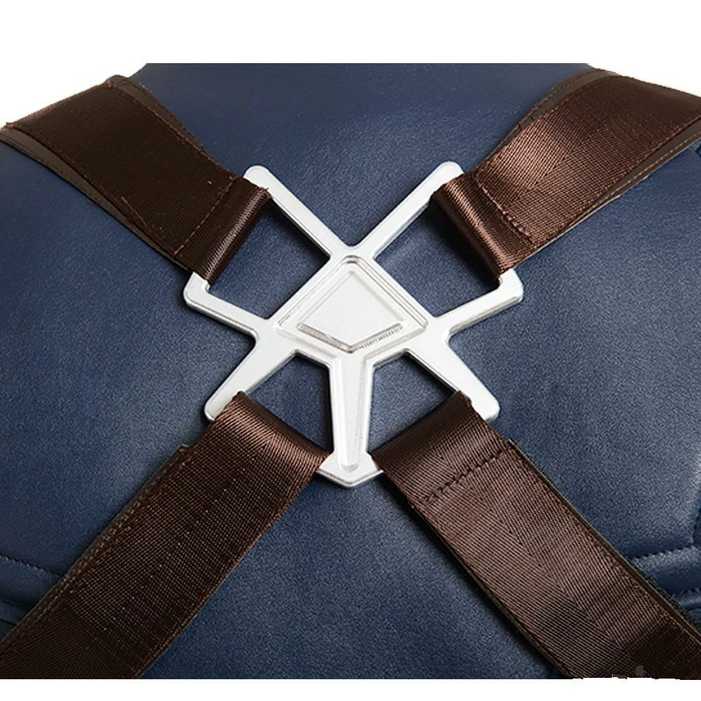 Comic Captain America 3 Civil War Captain America Cosplay Costume Deluxe 6 Comic Captain America 3 Civil War Captain America Cosplay Costume Deluxe