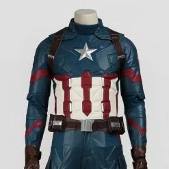 Comic Captain America 3 Civil War Steven Rogers Cosplay Costume Captain America Costume
