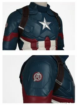 Comic Captain America 3 Civil War Steven Rogers Cosplay Costume Captain America Costume