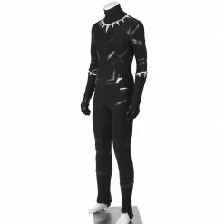 Comic Captain America Civil War Black Panther Costume T'Challa Cosplay Costume