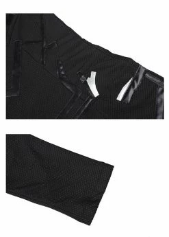 Comic Captain America Civil War Black Panther Costume T'Challa Cosplay Costume