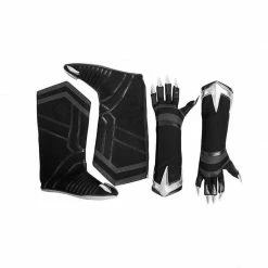 Comic Captain America Civil War Black Panther Cosplay Costume Deluxe