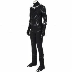 Comic Captain America Civil War Black Panther T'Challa Cosplay Costume With Boots 13 Comic Captain America Civil War Black Panther T'Challa Cosplay Costume With Boots