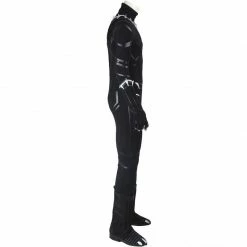 Comic Captain America Civil War Black Panther T'Challa Cosplay Costume With Boots 14 Comic Captain America Civil War Black Panther T'Challa Cosplay Costume With Boots