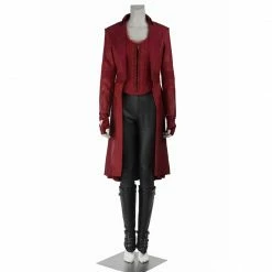 Comic Captain America Civil War Scarlet Witch Costume Wanda Maximoff Cosplay Costume