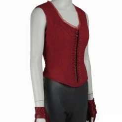Comic Captain America Civil War Scarlet Witch Costume Wanda Maximoff Cosplay Costume
