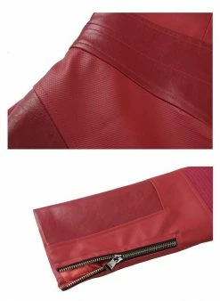 Comic Captain America Civil War Scarlet Witch Costume Wanda Maximoff Cosplay Costume