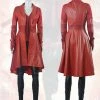 Comic Captain America Civil War Wanda Maximoff Scarlet Witch Cosplay Costume