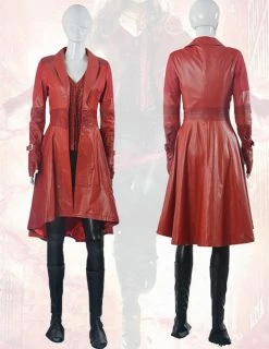 Comic Captain America Civil War Wanda Maximoff Scarlet Witch Cosplay Costume
