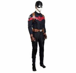 Comic Captain America Hydra Agent Cosplay Costume Full Set 17 Comic Captain America Hydra Agent Cosplay Costume Full Set