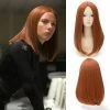 Comic Captain America Black Widow Cosplay Wig