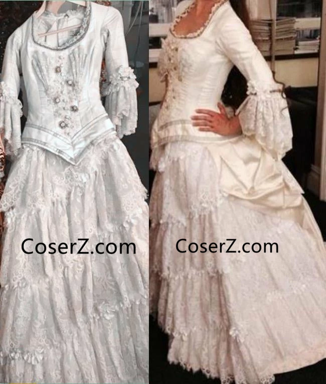 Coserz Christine Daae Wedding Dress, Christine Daae White Dress Phantom Of The Opera Costume 3 Coserz Christine Daae Wedding Dress, Christine Daae White Dress Phantom Of The Opera Costume