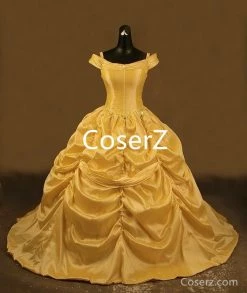 Princess Custom Beauty And The Beast Belle Dress, Belle Costume Halloween Costume