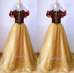 Custom-made Snow White Dress, Princess Snow White Cosplay Costume DS15
