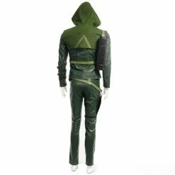 Comic Green Arrow Oliver Queen Arrow Cosplay Costume 10 Comic Green Arrow Oliver Queen Arrow Cosplay Costume