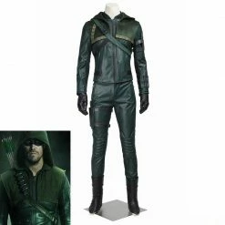 Comic Green Arrow Season 3 Oliver Queen Arrow Cosplay Costume