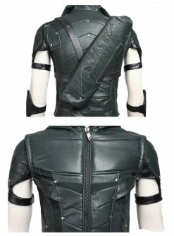 Comic Green Arrow Season 4 Oliver Queen Arrow Cosplay Costume